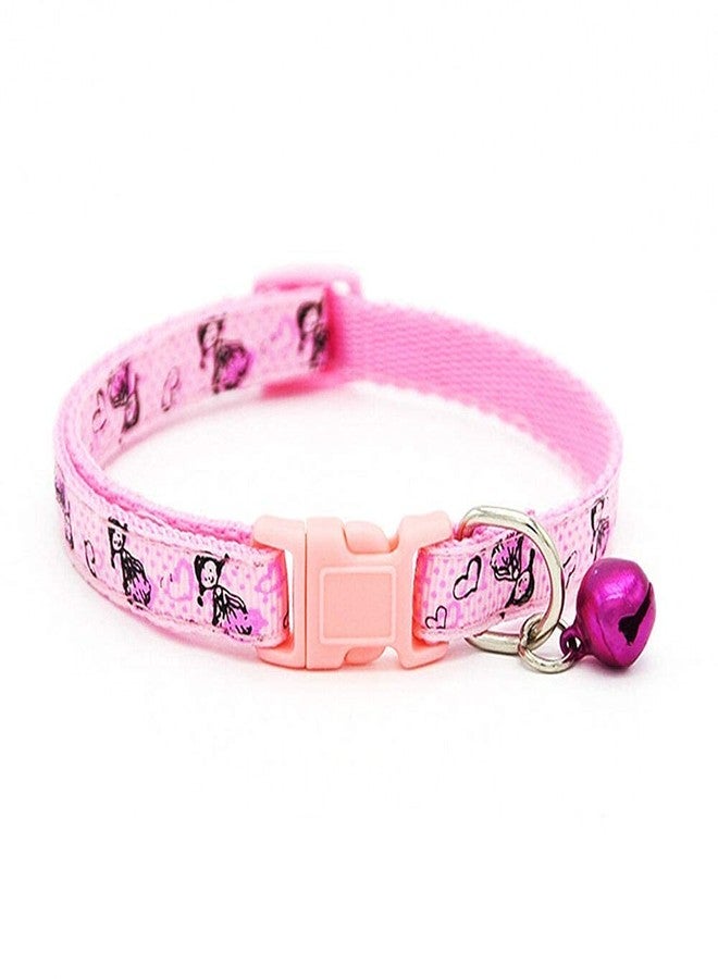Pups&Pets Cute Dog Cat Pet Collar Printed Easy Clip Buckle Bell Kitten - Puppy Pack of 2 - Color May Vary - Image 2